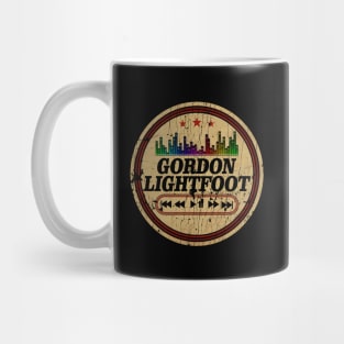 Graphic Gordon Name Retro Distressed Cassette Tape Vintage Mug